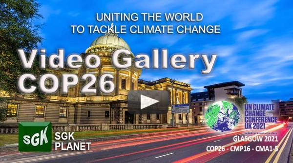 Photo Gallery COP26 Glasgow 2021 – SGK-Planet