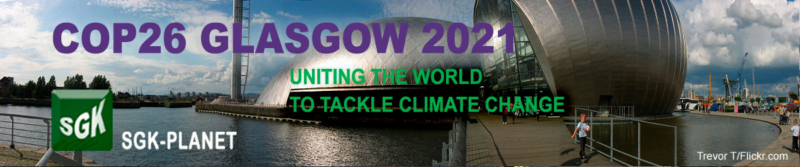 Photo Gallery COP26 Glasgow 2021 - SGK-Planet