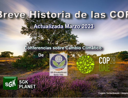 Breve historia de las COP – Conferencias sobre el Cambio Climático
