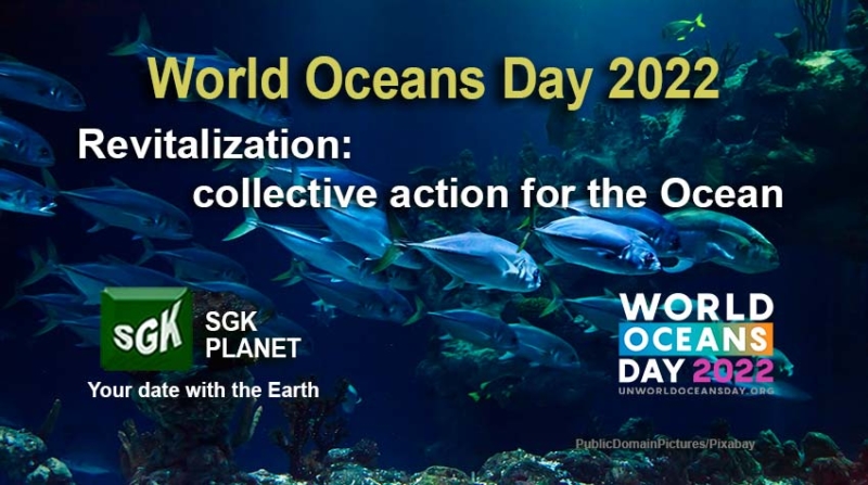 Revitalization: collective action for the Ocean. World Oceans Day 2022 ...