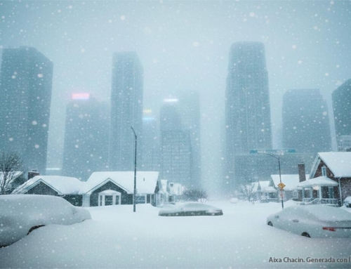 Learn how winter storms are related to the polar vortex and climate change