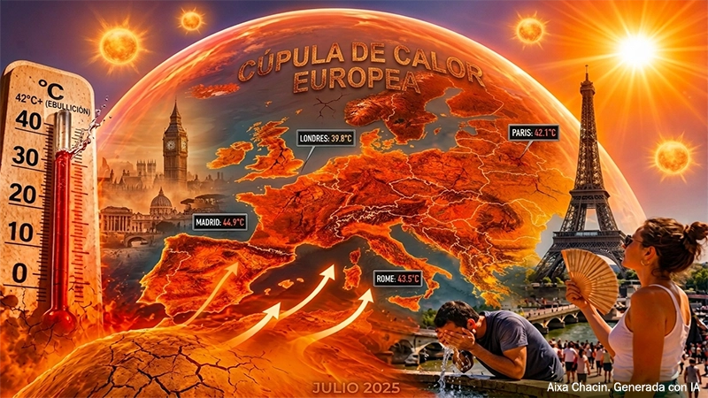 Cupula de calor Europa 2025 Banner Home Wbsite SGK-PLANET aixa Chacin imagen generada con IA copia