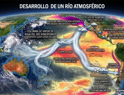 Ríos atmosféricos: Los gigantes invisibles que moldean el clima global